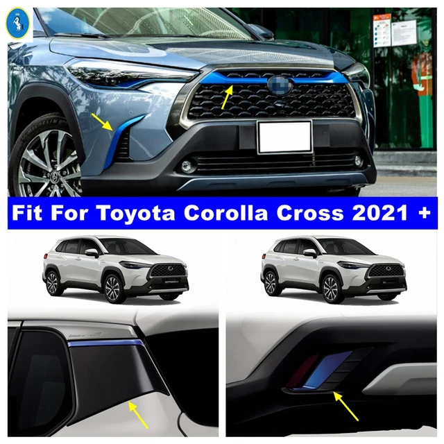 Für Toyota Corolla Kreuz Hybrid 2022-2023 Chrome Vorderen Grill