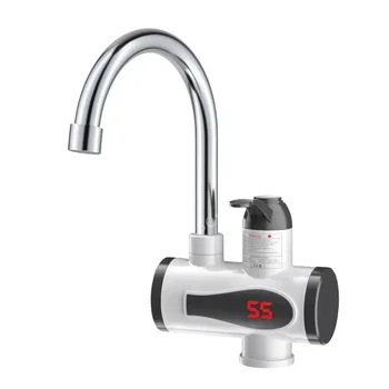 3000W Electric Kitchen Water Heater Tap Instant Hot Water Faucet Heater Cold Heating Faucet Tankless Instantaneous Water Heater 1