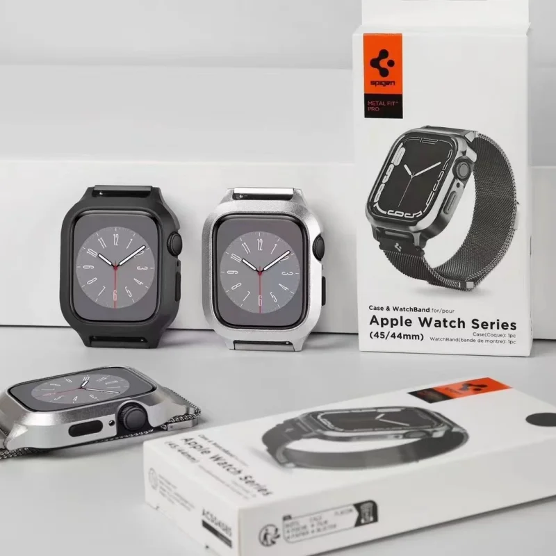 Spigen-Metal-Fit-Pro-metal-Milanese-shell-with-integrated-design-For ...