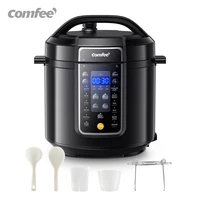 COMFEE’ 6 Quart 9-in-1 Electric Pressure Cooker 13 Presets Instant Multi Cooker Olla de Presion Slow Rice Cooker Non-Stick Pot 1