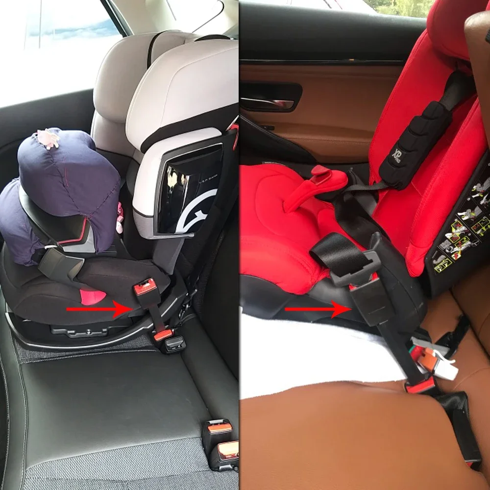 Universal Car Auto Seat Belt Buckle Clip Extender Extension Lock Safety Alarm Stopper Kit 2pcs 23cm/36cm-Black Plug Accessories seat belt extender seat belt clip seat belt stopper