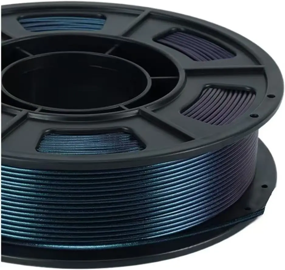 매직 레피드 1.75mm PLA 3D 프린팅 필라멘트 250g 컬러 시프트 쉬머 고속, 대부분의 FDM 3D 프린터와 호환 가능