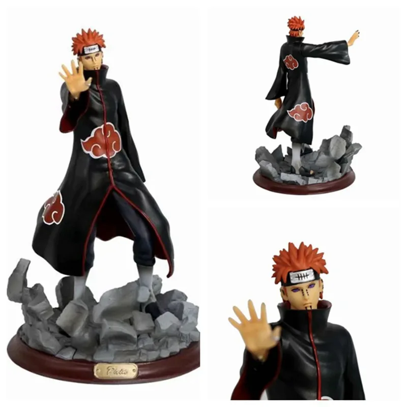 

Аниме периферийный Akatsuki Pain Battle Ver. Экшн-фигурка из ПВХ GK, игрушечная статуя, Коллекционная модель, детские игрушки, кукла, подарки 27 см