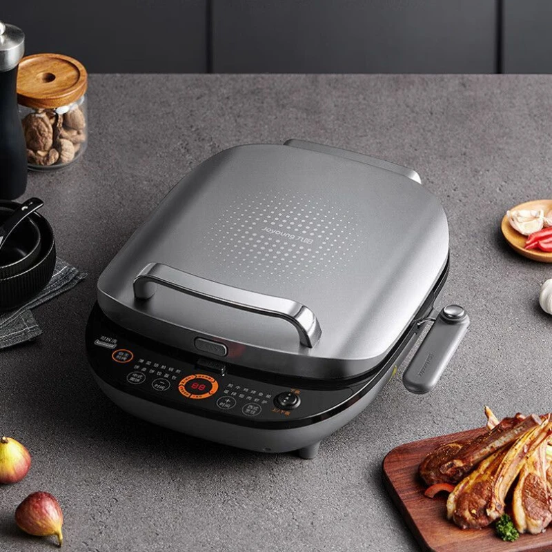 Electric baking pan household removable and washable multi-functional double-sided heating electric frying pan frying machine