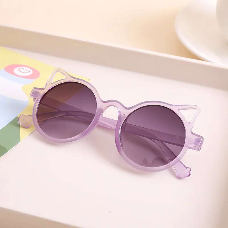 Children's Sunglasses Fashion Cat Ears Sunglasses Children's Glasses