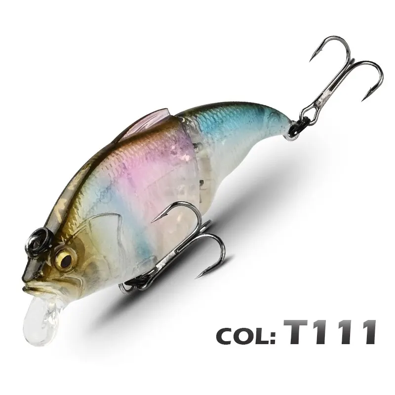 5 Esche Da Pesca HENGJIA – Vibranti Swimbait In Metallo Per Bass, Luccio E Persico (20' Profondità)