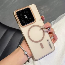 Slim Matte Translucent Case with Magsafe Compatibility - Moto G17 4G or G15 (Desert Gold)