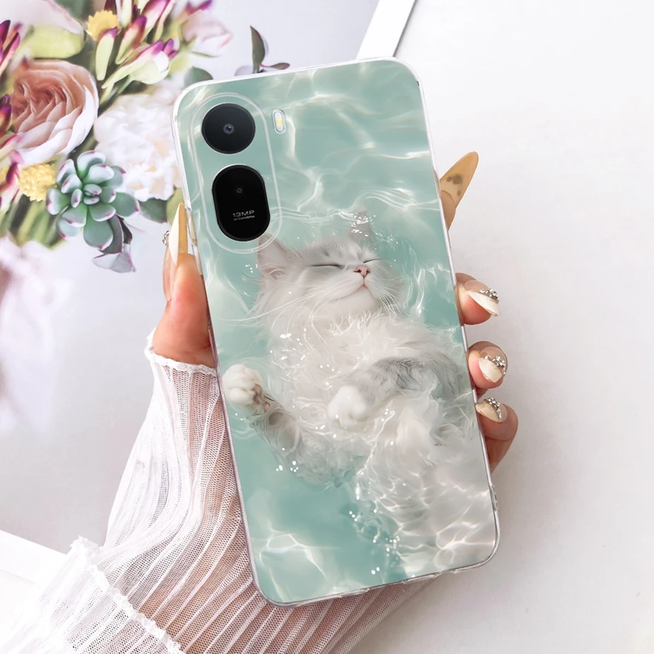 Stylish Painted Soft Slim Phone Case - New Fashion Design