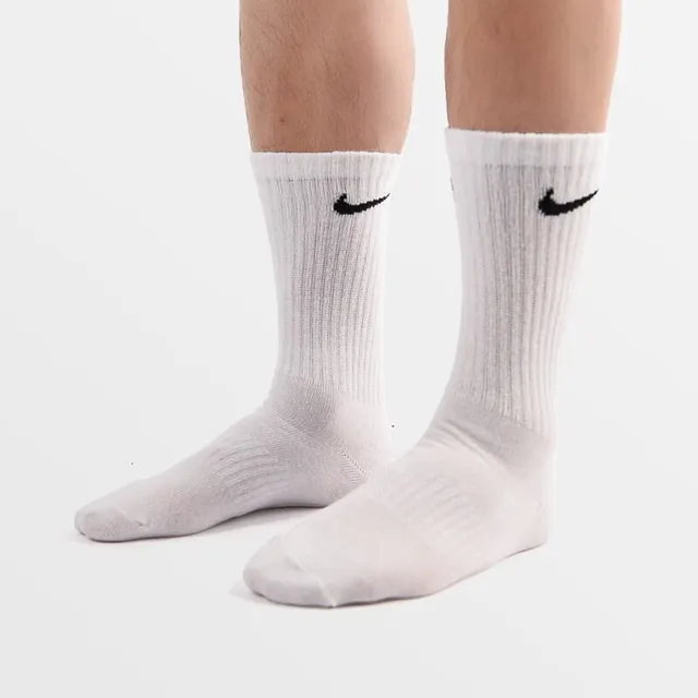 Nike unisexe respirant confort Couple chaussettes paquet de 3 paires chaussettes de sport de basket-ball paquet de 3 paires SX7676-100 1