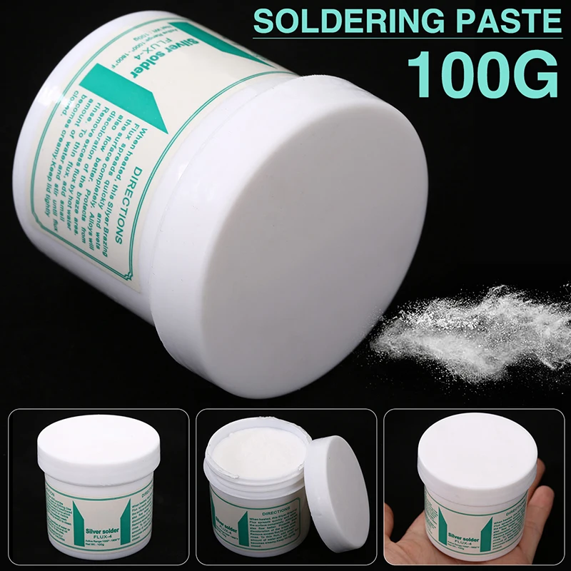 

100g Soldering Paste Flux For Welding Copper Meltin Covering Isolating Soldering Paste Silver Brass Brazing Powder