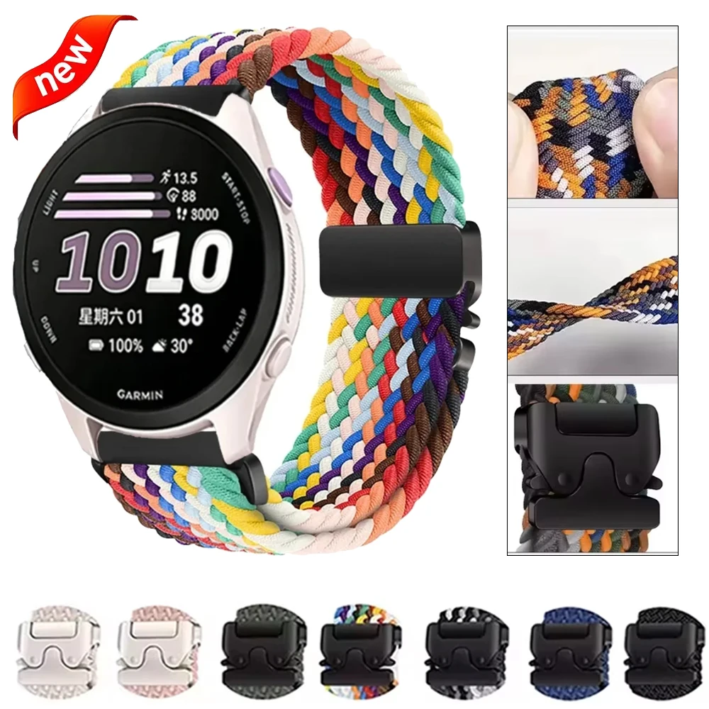 Nylon Braided Parachute Buckle Strap - Durable Belt