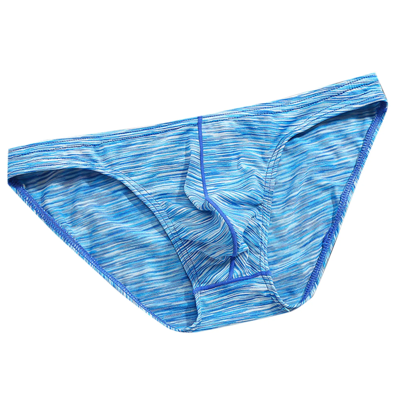 Description Picture 3 of itemMen's Triangle Boxer Shorts Funny Sexy Comfortable Breathable Shiny Underwear Summer U Convex Pouch Male Panties мужские трусы