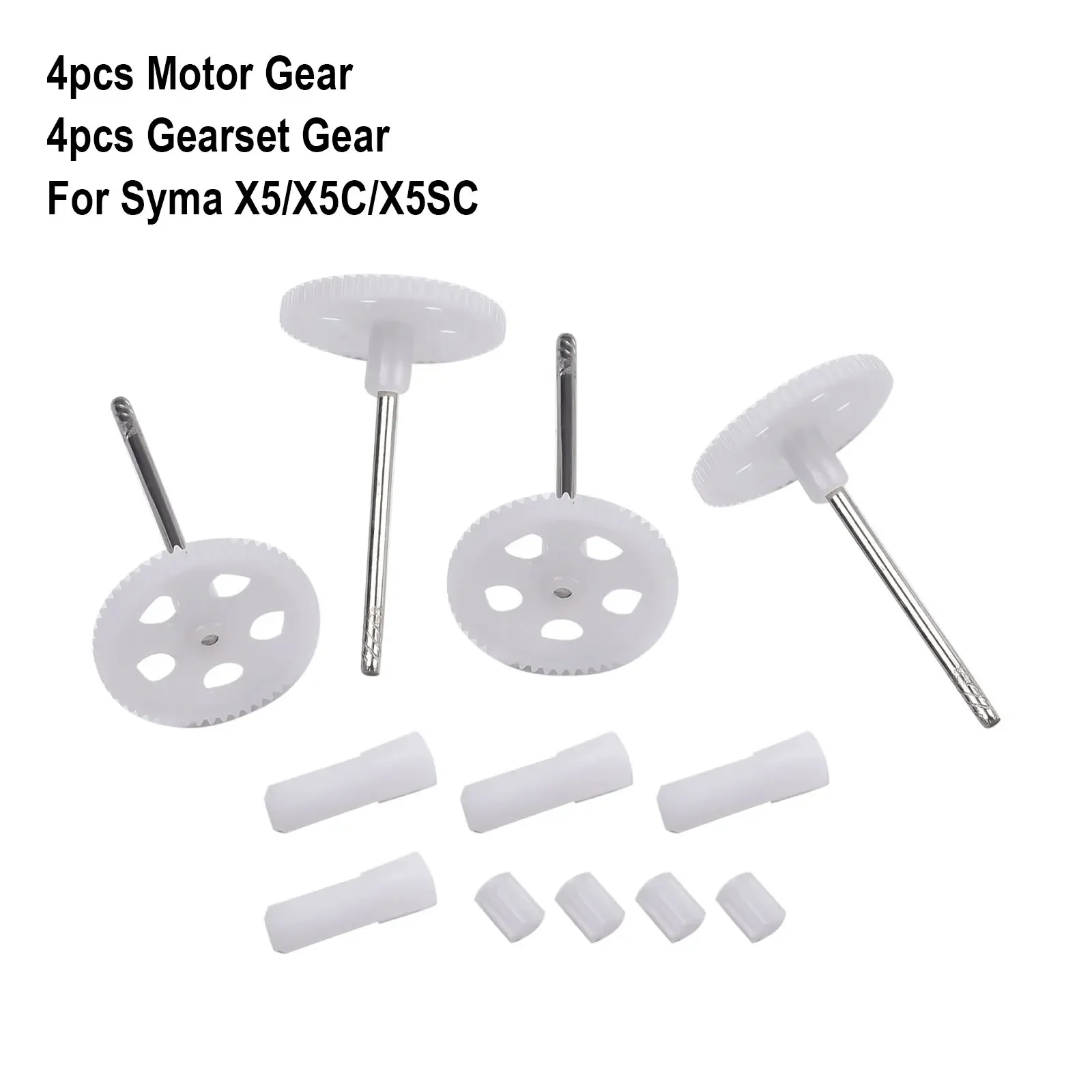 Motorgetriebe + Hauptgetriebe Set Für Syma X5/X5C/X5SC & Skytech M68 Drohnen – Leicht, Langlebig, Einfach Zu Installieren