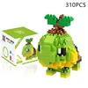 Blocks Small Cartoon Mini Building Block Pikachu Charizard Eevee Mewtwo Anime Assemble Action Pokemon  Model Dolls Toys 5