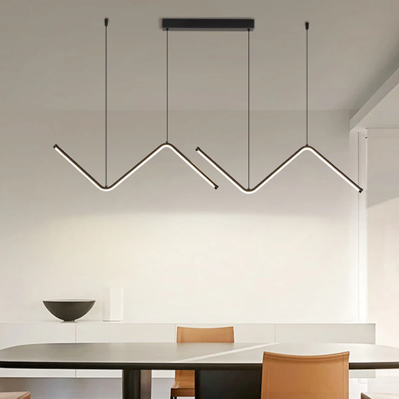 Modern LED Pendant Light Minimalist Chandelier For Dinning Room Kitchen Bar Restaurant Home Decor Led Lighting Remote Control pendant lights pendant lamp chandelier lighting