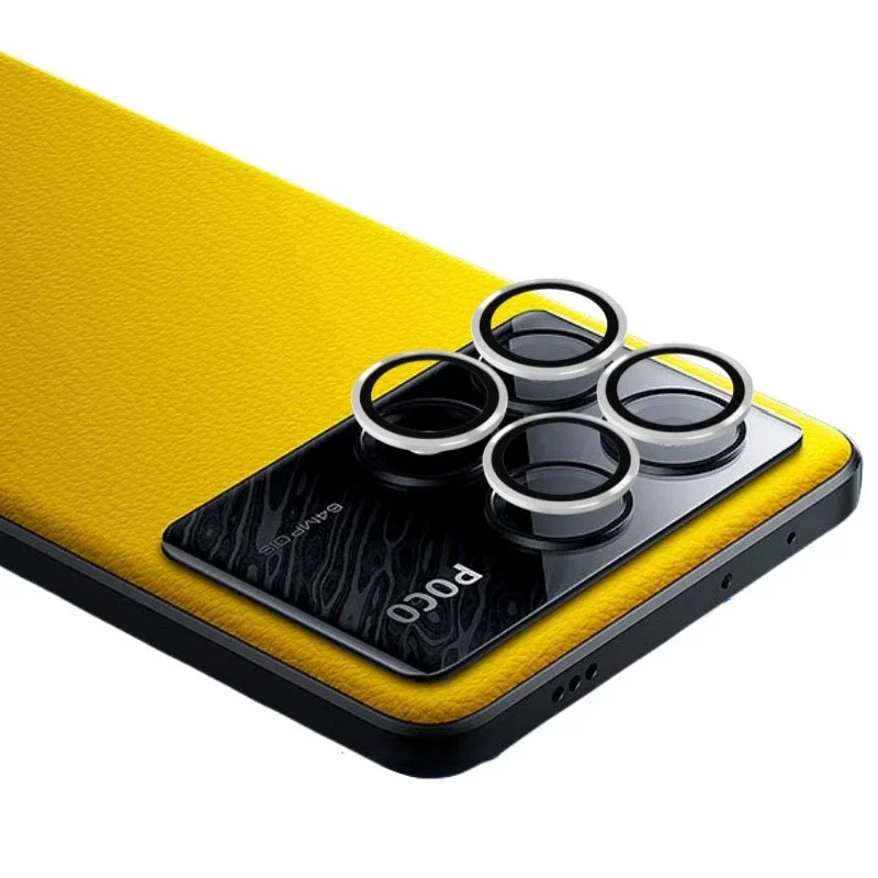 Premium Camera Lens Protector with Metal Ring