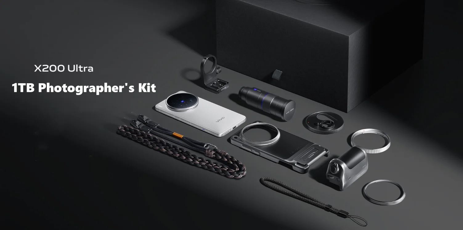 vivo X200 Ultra フォトグラファーキット16GB+1TB Vivo X200 Ultra 16GB+1TB Black Photography kit