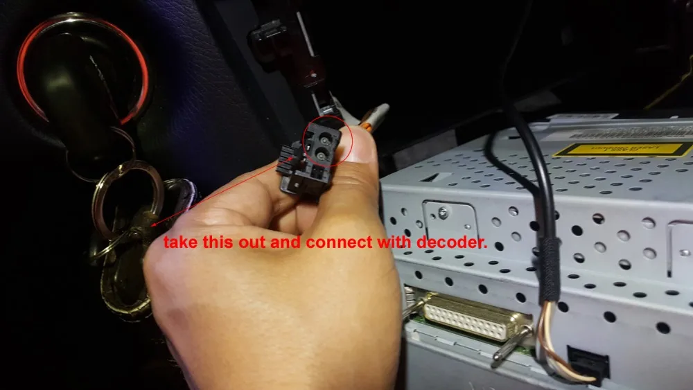 Car Stereo Radio Optical Fiber Decoder Most Box For Benz B200 ML SL SLK R350 C W203 CLK W209 W211 Class GPS Fiber optic Box