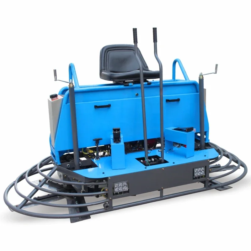 Ride on Power Trowel High Efficiency Concrete Helicopter Power Trowel Machine Ride-On