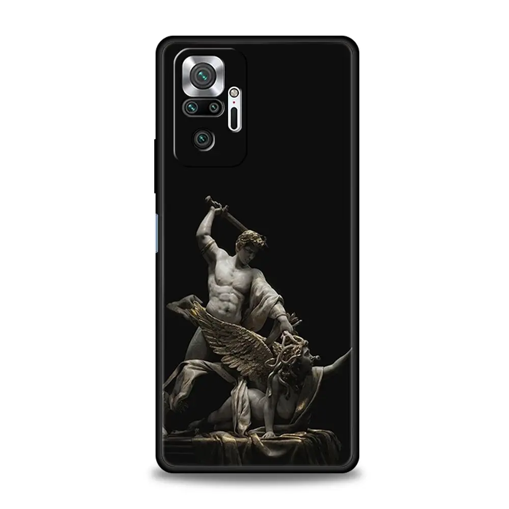 Ancient Greek Sculpture Design Soft TPU Phone Case