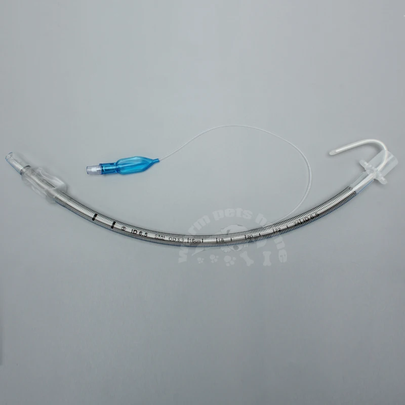 Endotracheal Tube With Stylet 2.5-10mm Disposable Sterile Tracheal Intubation for Human Animals Veterinary