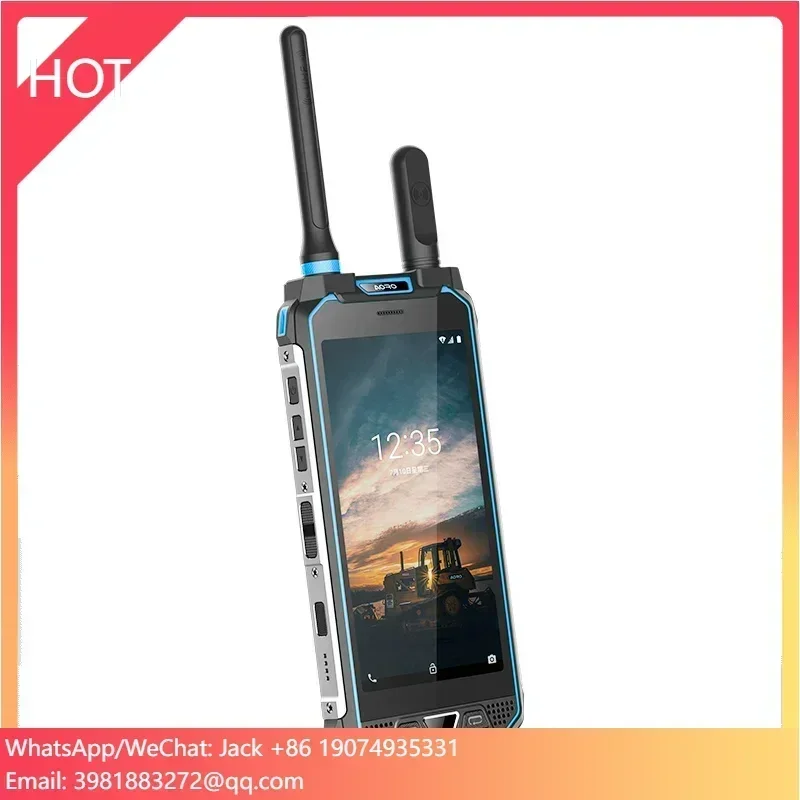 AORO M5 디지털 아날로그 4G DMR 무전기 본질안전 Zone 1 Division 21 Ex IECEx 방폭 워키토키 러기드폰