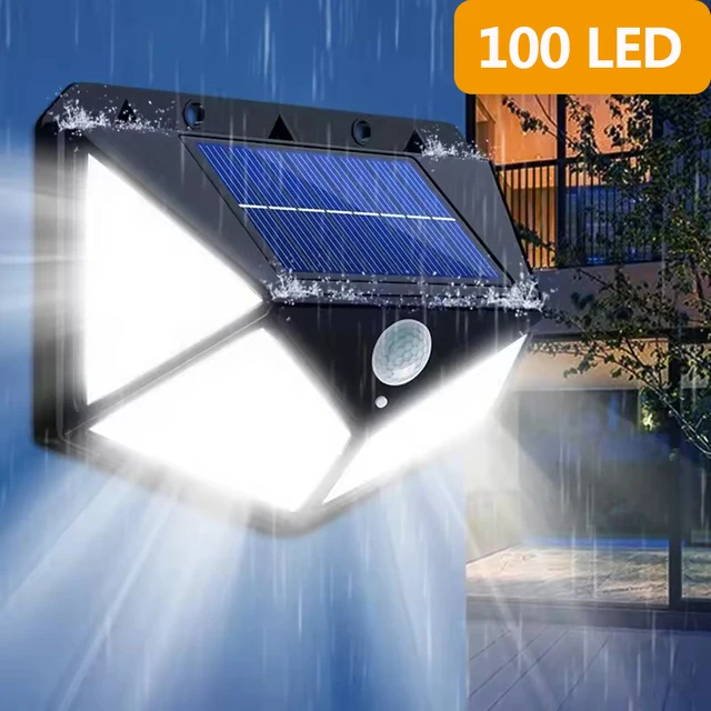 Solar Wall Lamp Led Solar Light Human Body Sensor Light Outdoor Waterproof Garden Courtyard Street Wall Lights 1