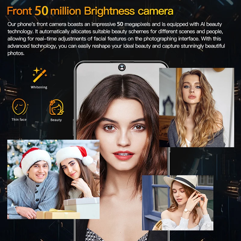 New GT10 Pro Smartphone 5G Mobile Phone 7.3 HD Screen 50MP+108MP 8800Mah Dual Sim Face Unlocked NFC OTG Android Global Version