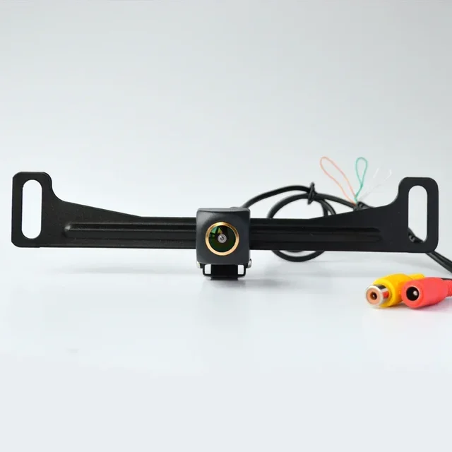 QXNY HD US License Plate Backup Camera Rear View Cam Mounted 170 Degree AHD 720P or 1080P Reverse Parking for Car Vehicle