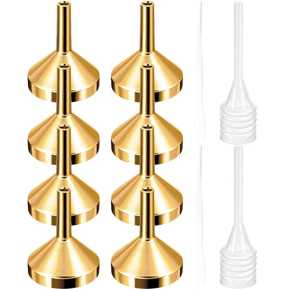 

Flask Small Metal Funnel Tiny Funnels for Filling Bottles Transferring Liquids Mini