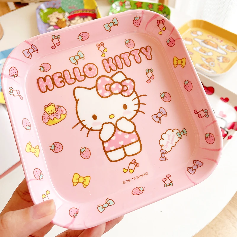 Kawaii Anime Hello Kitty Snacks Tray