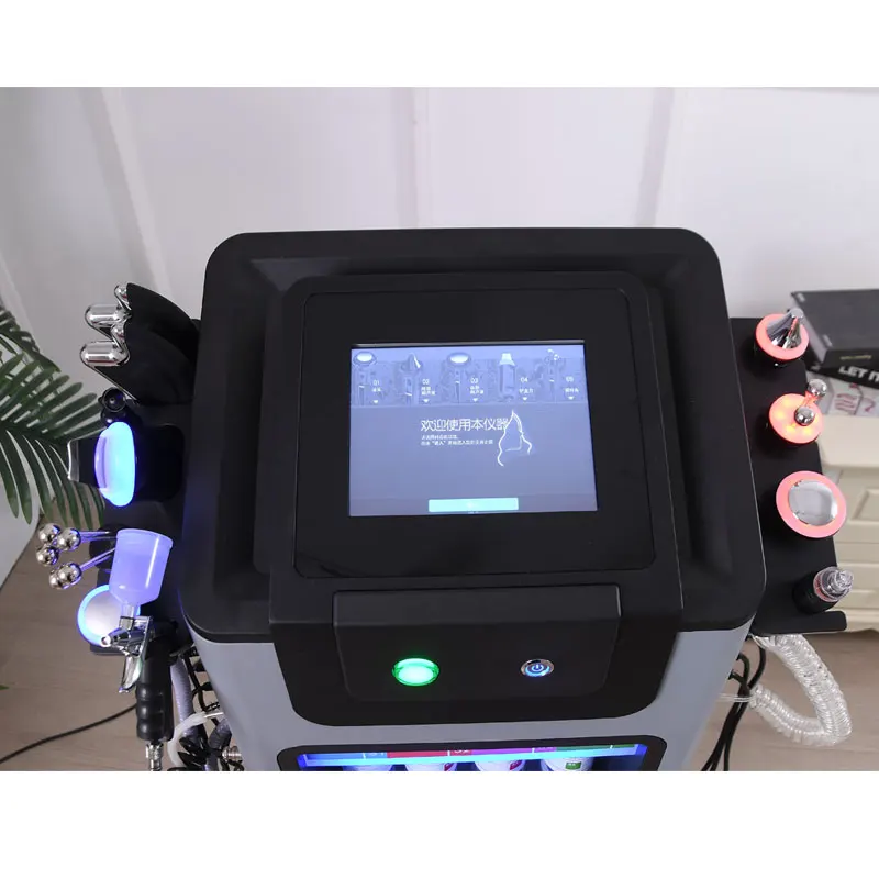 10 in 1 Hydro Dermabrasion Machine Face Lifting Facial Deep Cleaning Aqua Peeling Skin Rejuvenation Skin Care SPA Device