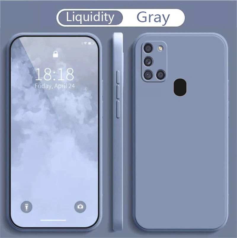 Shockproof Liquid Silicone Soft Back Phone Case - Durable Protection and Sleek Design
