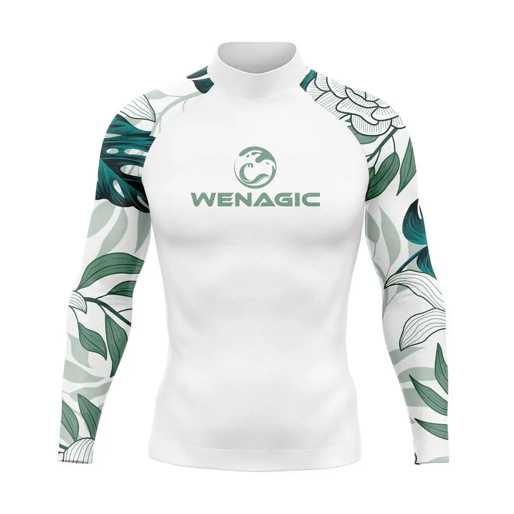 Rash Guard and Surfing Swimsuit for Men Swimming