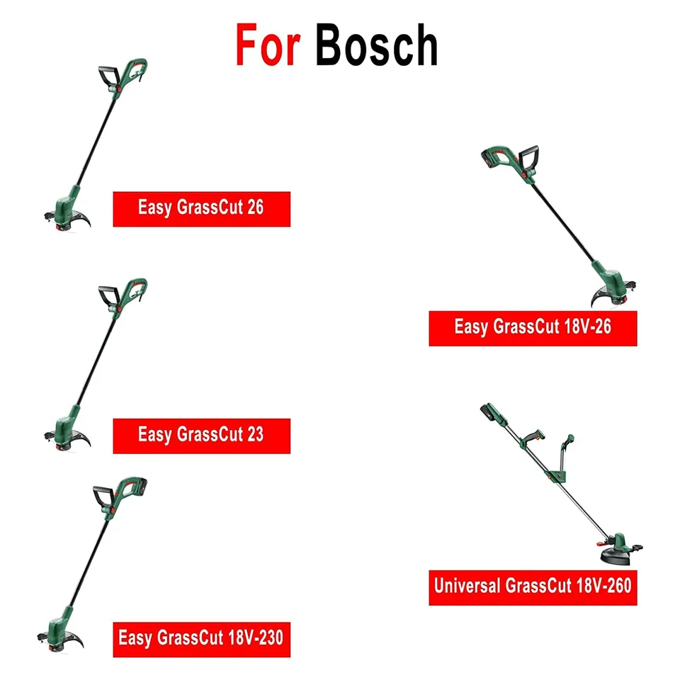 Cubierta De Bobina Para Bosch EasyGrassCut - Modelos 18-230, 18-26, 18-260, 23, 26, Número Pieza F016F05320