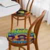 SINGER J-JIMI H-HENDRIX Cushion Mat Square Seat Cushion Office Dining Stool Pad Sponge Sofa Mat Non-Slip Seat Mat 1