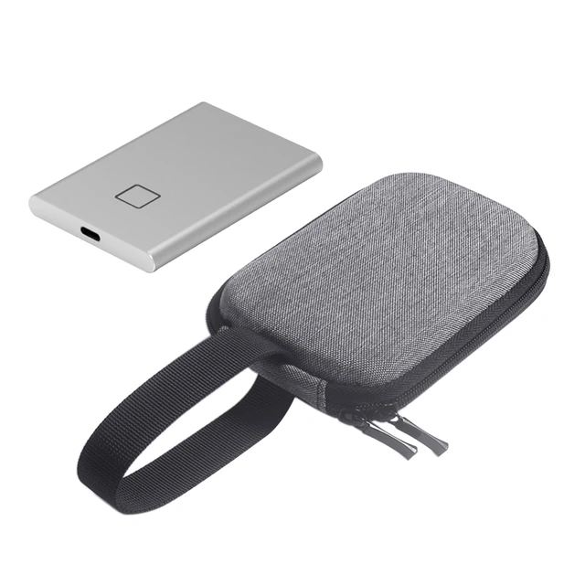 Étui rigide pour disque dur externe SSD portable Samsung T3/T5 - Housse de  transport 