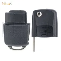 1K 0959753 G รถ Remote Flip Key สําหรับ VW SIROCCO VOLKSWAGEN แคดดี้ SKODA EOS GOLF JETTA TIGUAN TOURAN HU66 48 ชิปพับ Fob 4