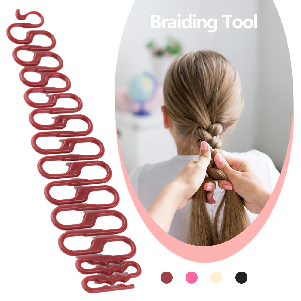 Description Picture 3 of itemCreative Hair Twist Braider Women Braider Maker Plastic Lady French Braiding Tool Hair Styling Accessories