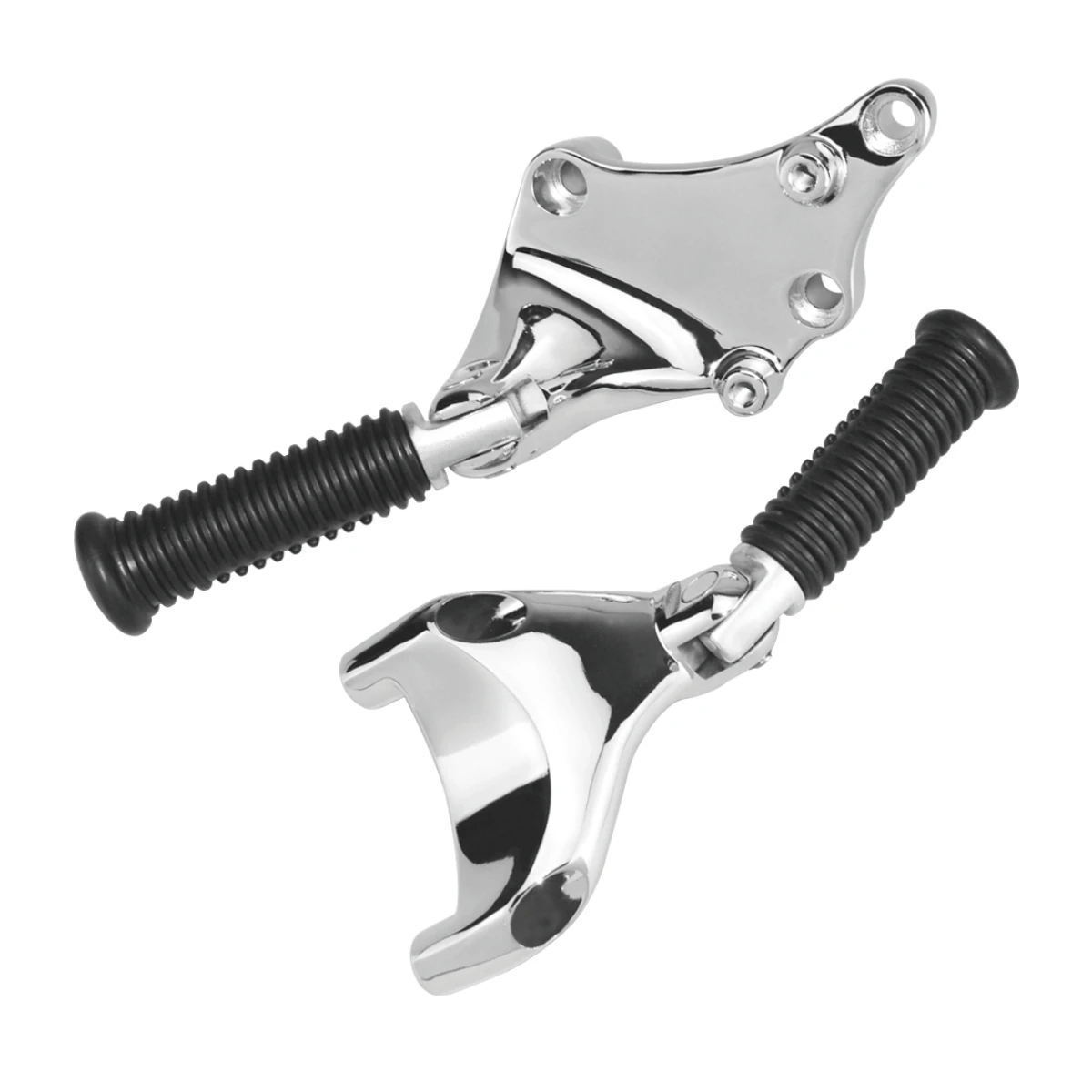 Motorcycles Footrests Rear Passenger Foot Pegs Mount Bracket for Harley Sportster XL1200 SuperLow Roadster Iron 883 14-22