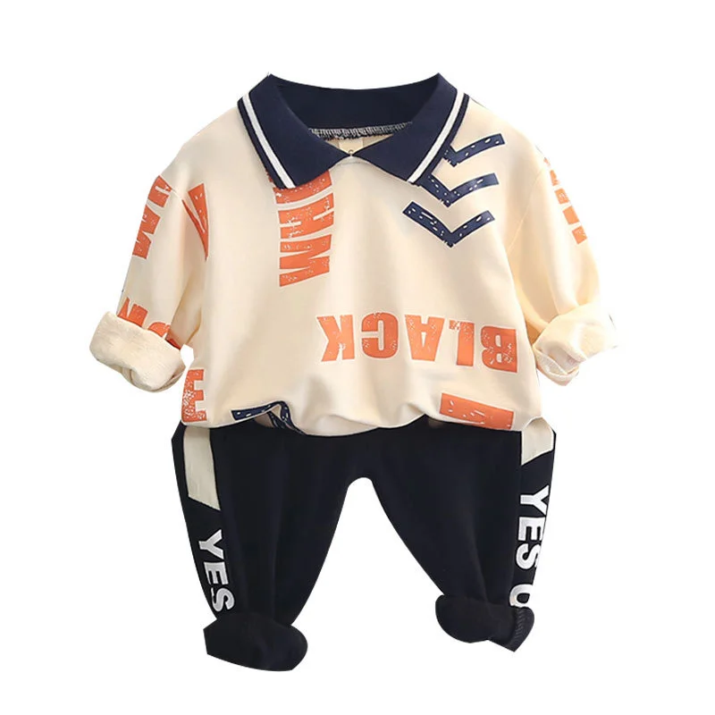 

New Spring Autumn Baby Clothes Suit Children Girls Boys Casual T-Shirt Pants 2Pcs/Sets Toddler Sports Costume Kids Tracksuits