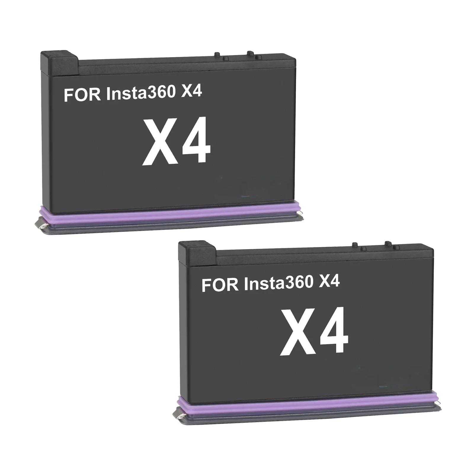 Batteries et chargeurs pour caméra 360° - Lot de 1 à 4