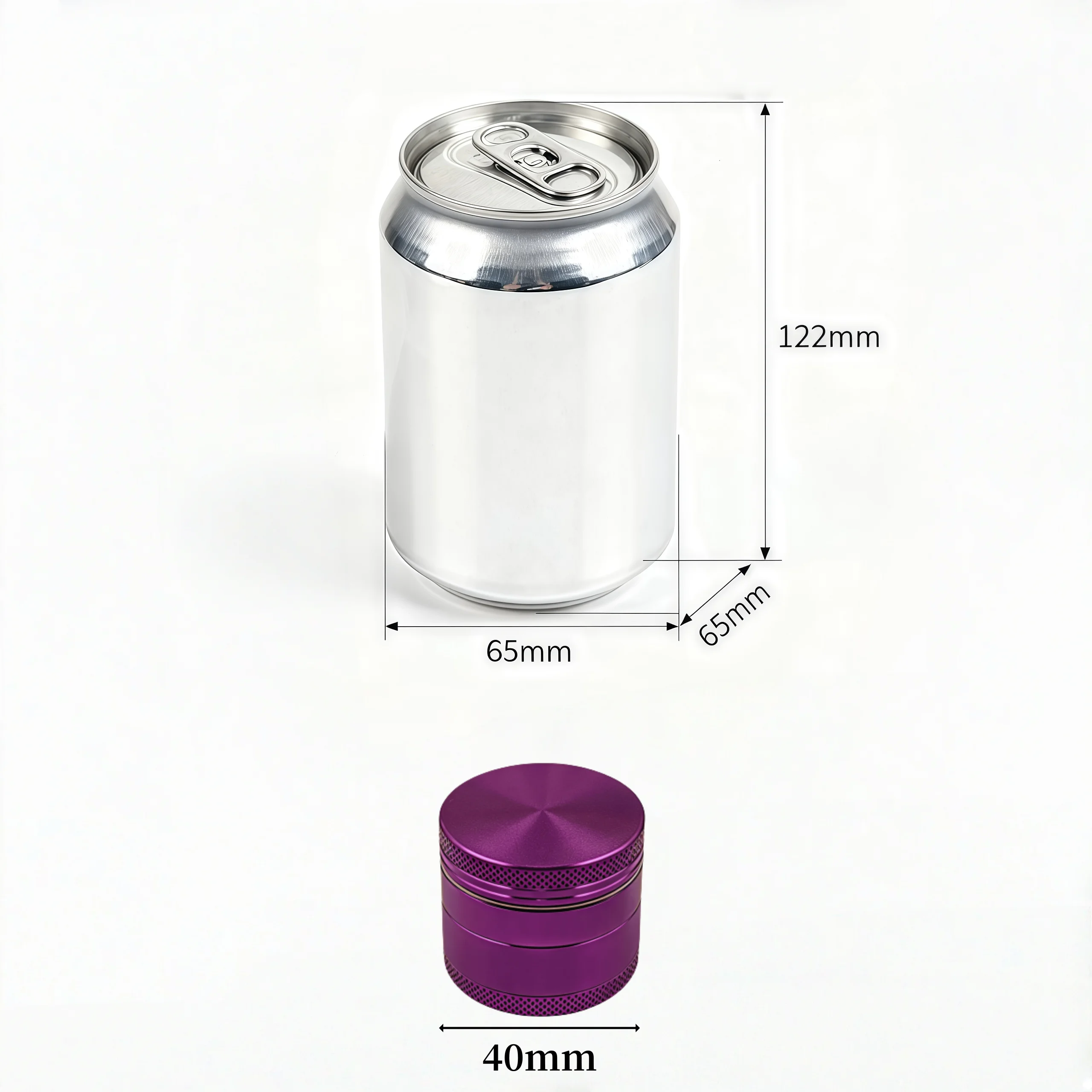 Vibrant 4-Layer Rainbow Grinder - Aerospace Aluminum with Pollen Catcher