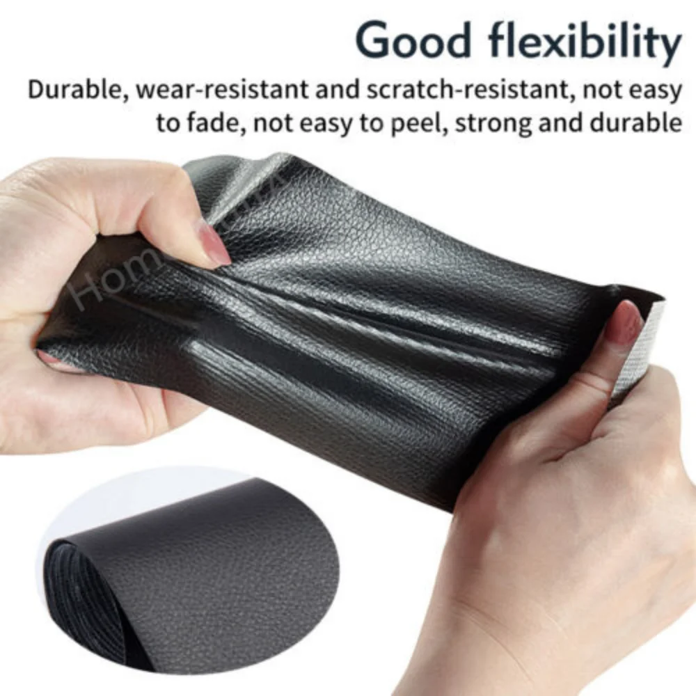 Self Adhesive Leather Repair Sticker PU Leather Patch for Car Seat Home Sofa Bag