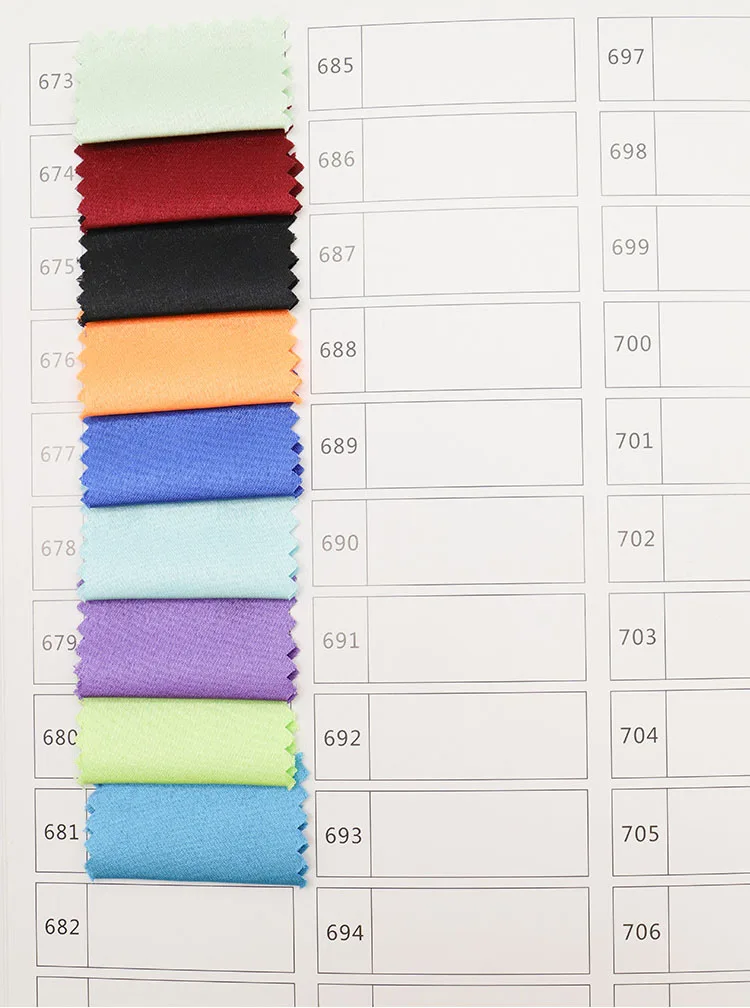 Ivory 395 Matte Thick Satin Fabric for Romantic Wedding Dresses Bridal Handmade Accessories DIY 1 Yard