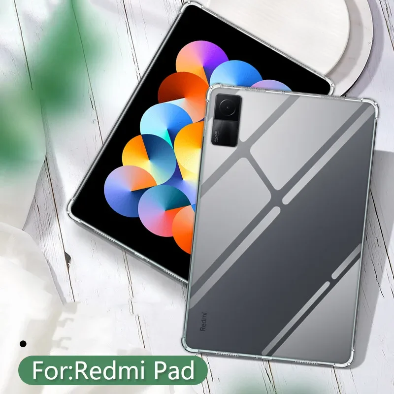 

Transparent TPU Case For Xiaomi Redmi SE 11 Pad 10.61" Silicon Soft Shell Airbag For Xiaomi Pad 6 Max 14 Inch