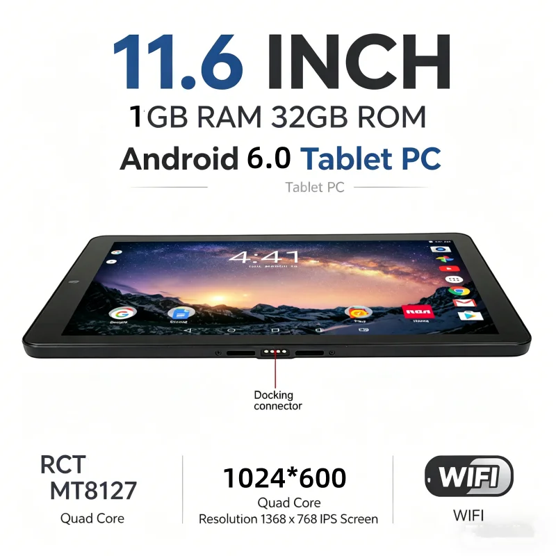 Tablette PC Android 6.0 RCT6513 MT8127 Quad Core Double Caméra USB 3.0 Wi-Fi Compatible Mini HDMI 1 Go de RAM 32 Go de ROM_voghion.com