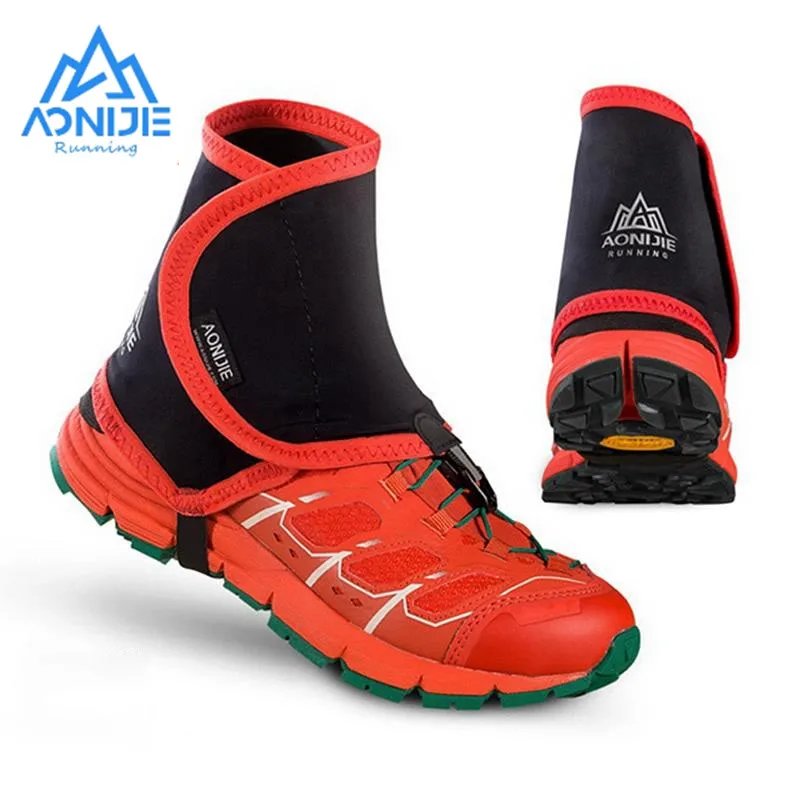 

AONIJIE E940 E941 Outdoor Unisex Running Trail Gaiters Protective Sandproof Shoe Covers for Triathlon Marathon Hiking Reflective