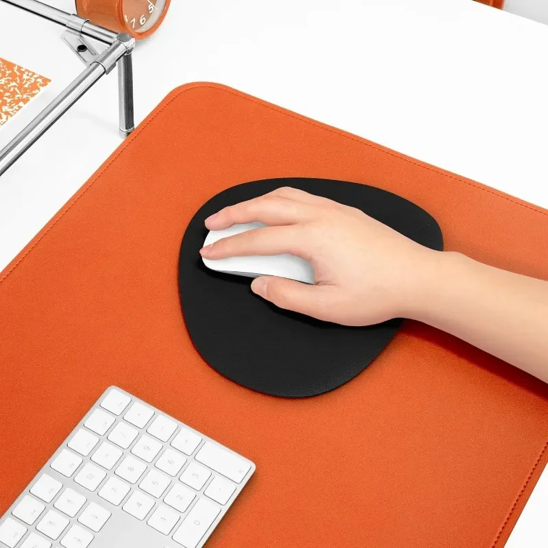 Small Oval Mousepad Non-Slip Washable Waterproof Computer Mouse Mat Home Office Mouse Pad 8.7 x 7.1 Inch