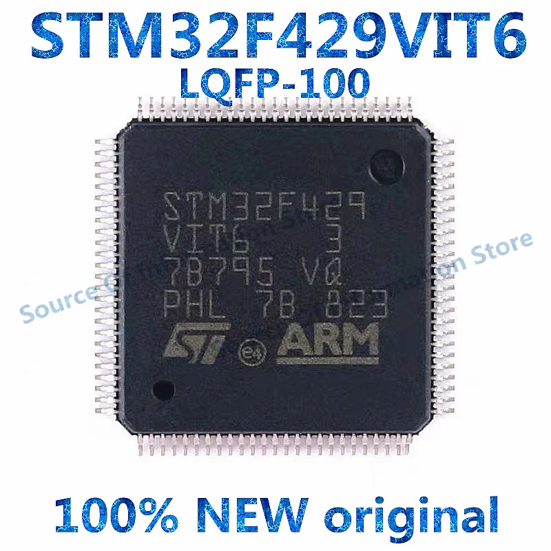 

1PCS STM32F429VIT6 LQFP-100 ARM Cortex-M4 32-bit Microcontrollers MCU
